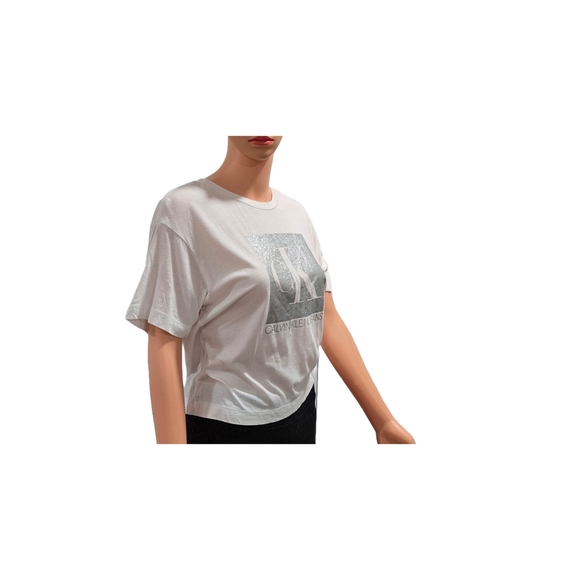 Calvin Klein Logo T-Shirt – White - Picture 4 of 10